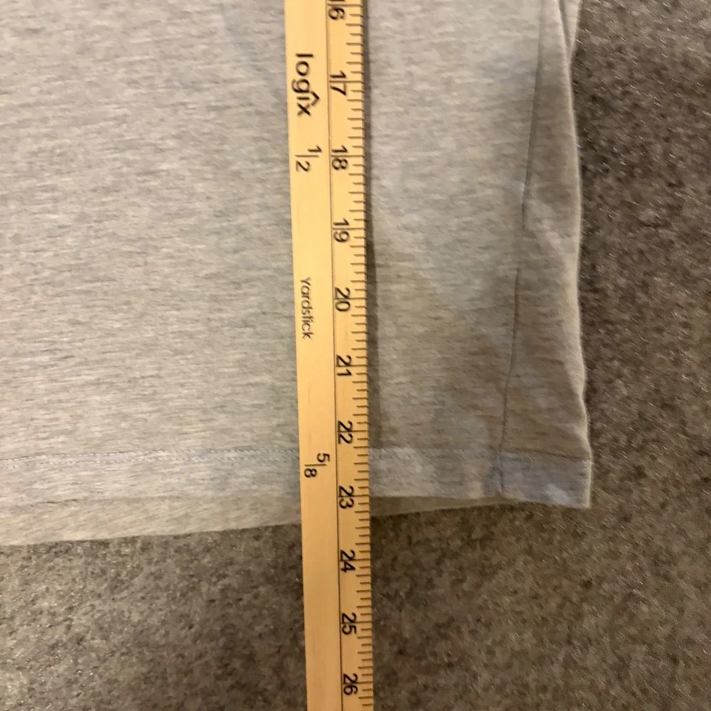 U.S. Polo Assn T-Shirt Kids XL (14-16) Gray V-Neck Big Pony Embroidered Logo - Picture 6 of 8